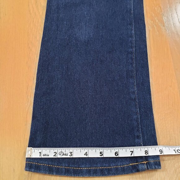 Zenergy by Chicos Women Jeans Size 1/M8 Regular Dark Blue Denim Stretch - Picture 11 of 15